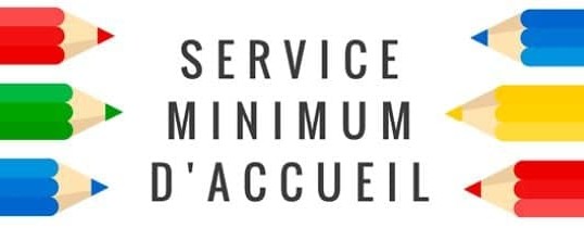 Service minimum d’accueil