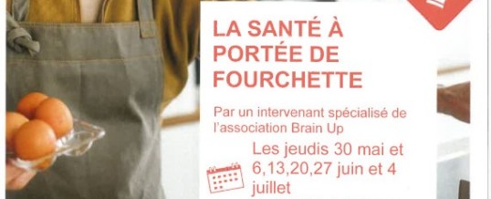 BRAIN UP – « La santé à portée de fourchette » en mairie de Longeville-lès-Metz